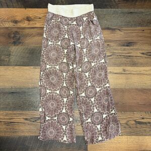 Stoosh Wide Leg Pink Bohemian Pants